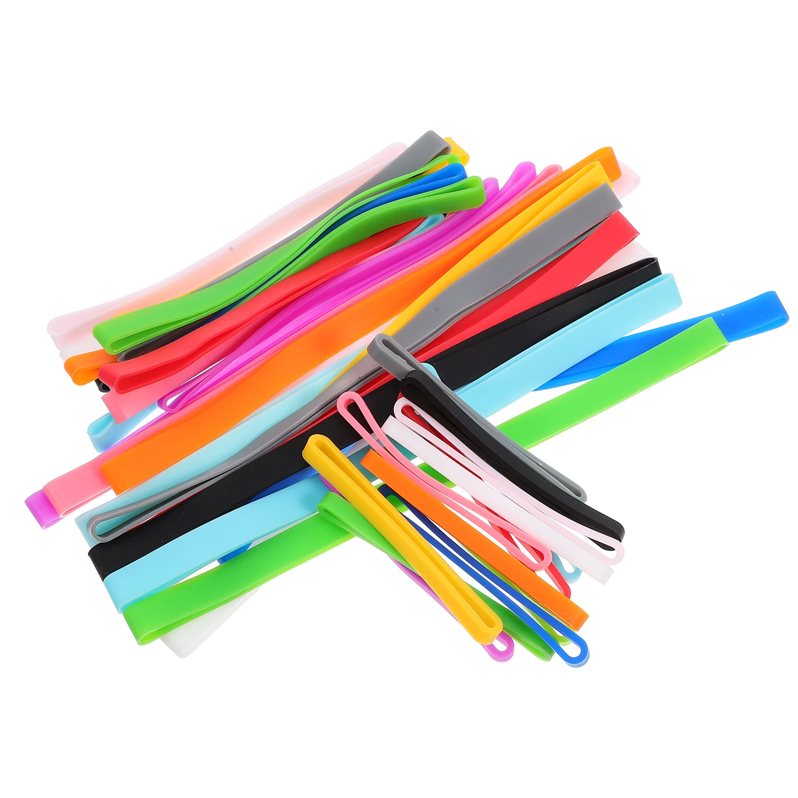 

39pcs Journal Fixing Notebook Strap Scrapbook Elastic Stretchy Wraps Band Travelers Notebook Accessories Book Wraps Band Cover