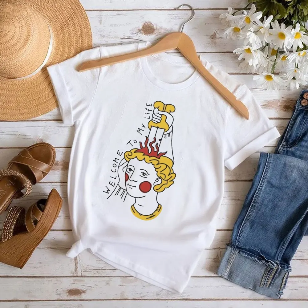 Street Fashion History - Medieval Art T-shirt Welcome To My
