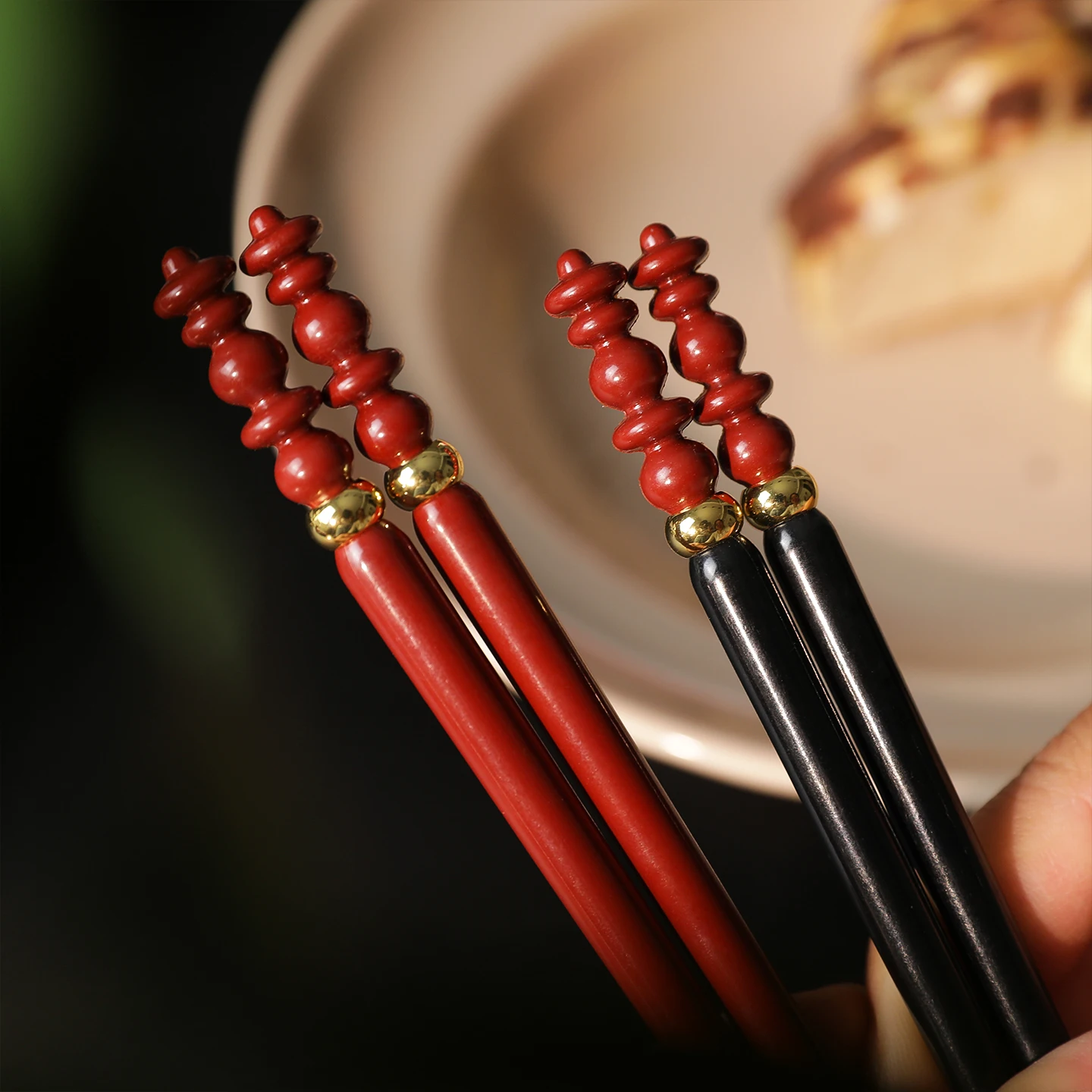 

PPS Reusable XI Chopsticks with Gift Set Dishwasher Safe Non-slip Chinese Japanese Korean Chop Sticks for Cooking Eating