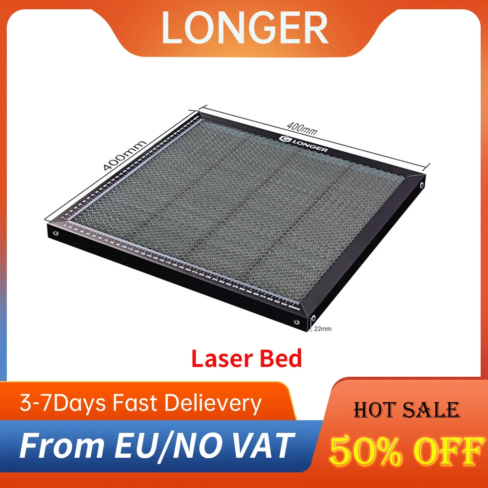 LONGER 400mm * 400mm Laser Bed, Honeycomb Working Table for Laser Engraver Cutting Machine