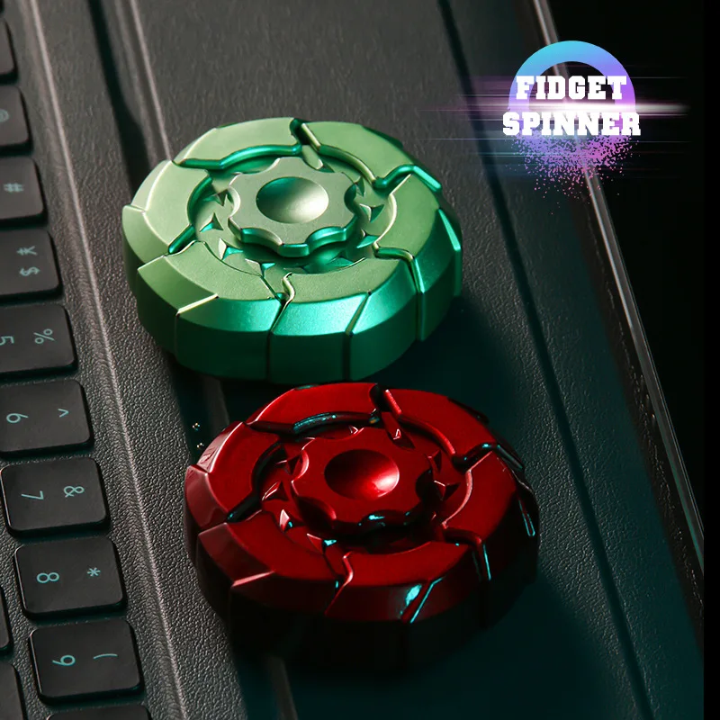 Nieuwe Magnetische Fidget Spinner ABS Plastic Hand Spinner Leuk Decompressie Speelgoed voor Kantoor Geschenken Volwassen Fidget Speelgoed