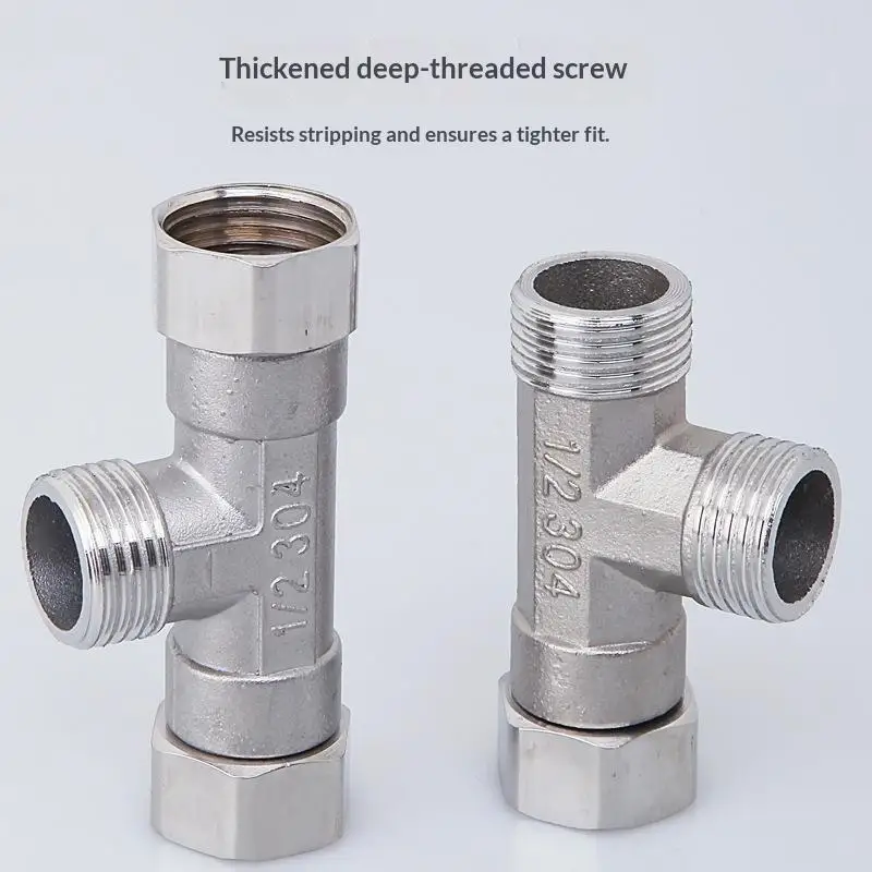 Stainless Steel T Adapter G1/ 2