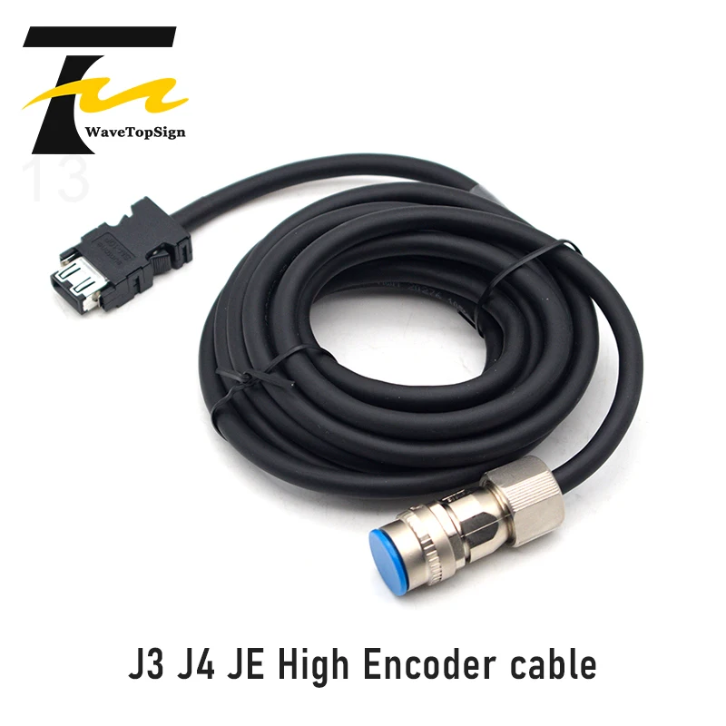 

High Power Servo Motor Encoder Cable MR-J3ENSCBL3M-L MR-J3ENSCBL8M-L MR-J3ENSCBL10M-L for Mitsubishi MR-J3 J4 JE Serial