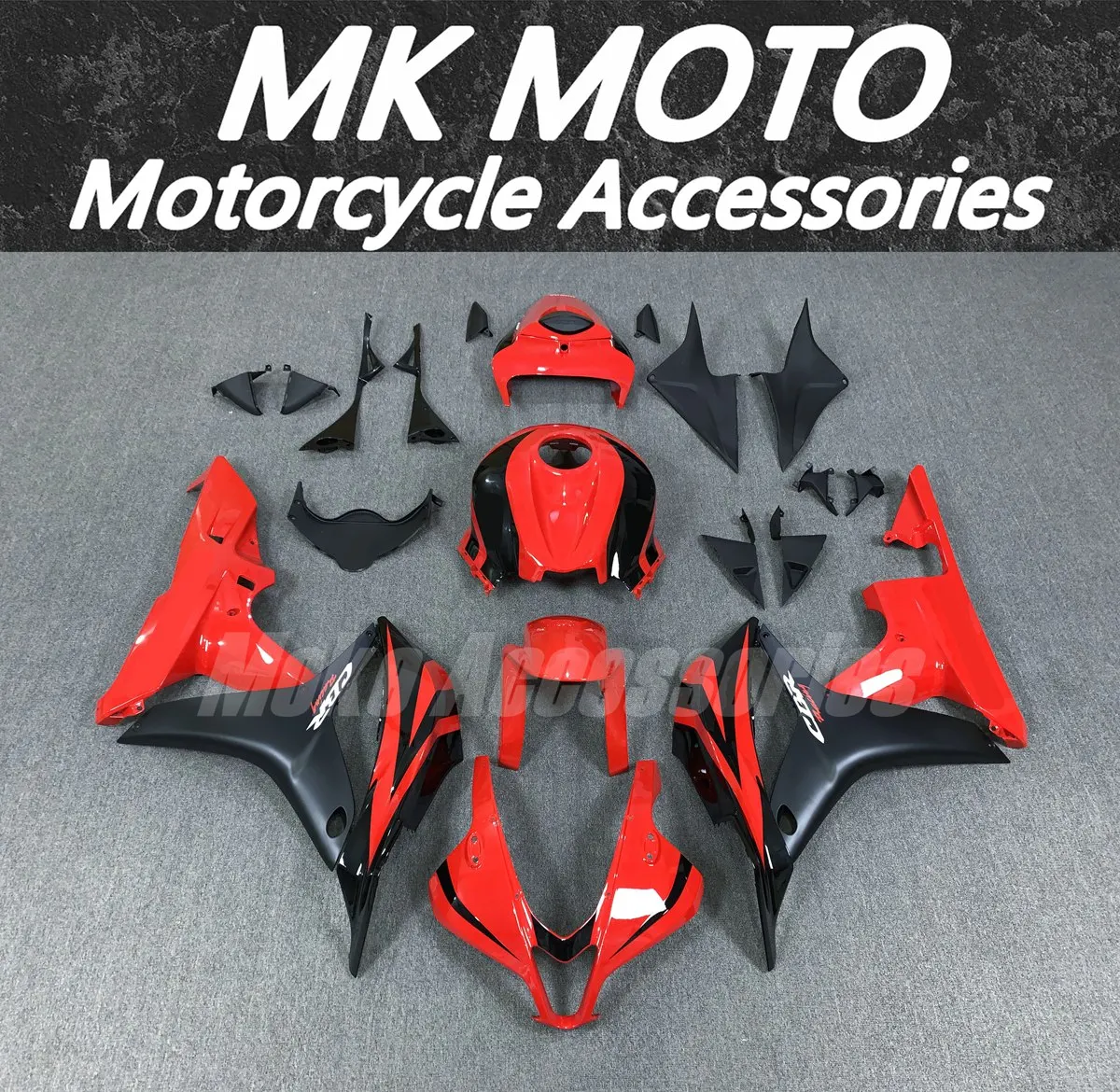 

Motorcycle Fairings Kit Fit FOR CBR600RR 2007-2008 Bodywork set High Quality Abs Injection Red Black