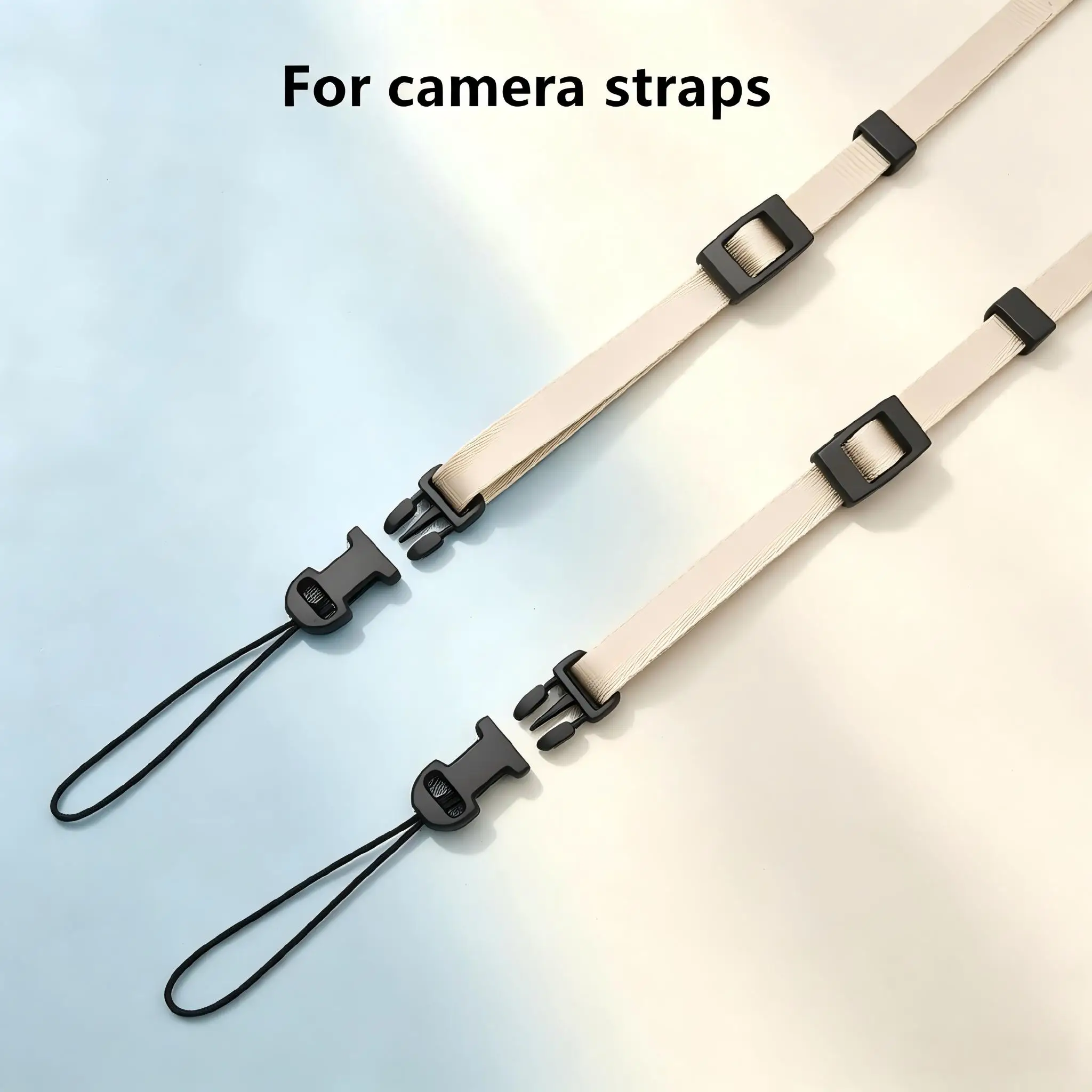 Mini Camera Strap Quick Release Buckle Set, Small Lug Quick Connect Adapter, For Ricoh GR Sony RX100 Canon G7X Compact Camera
