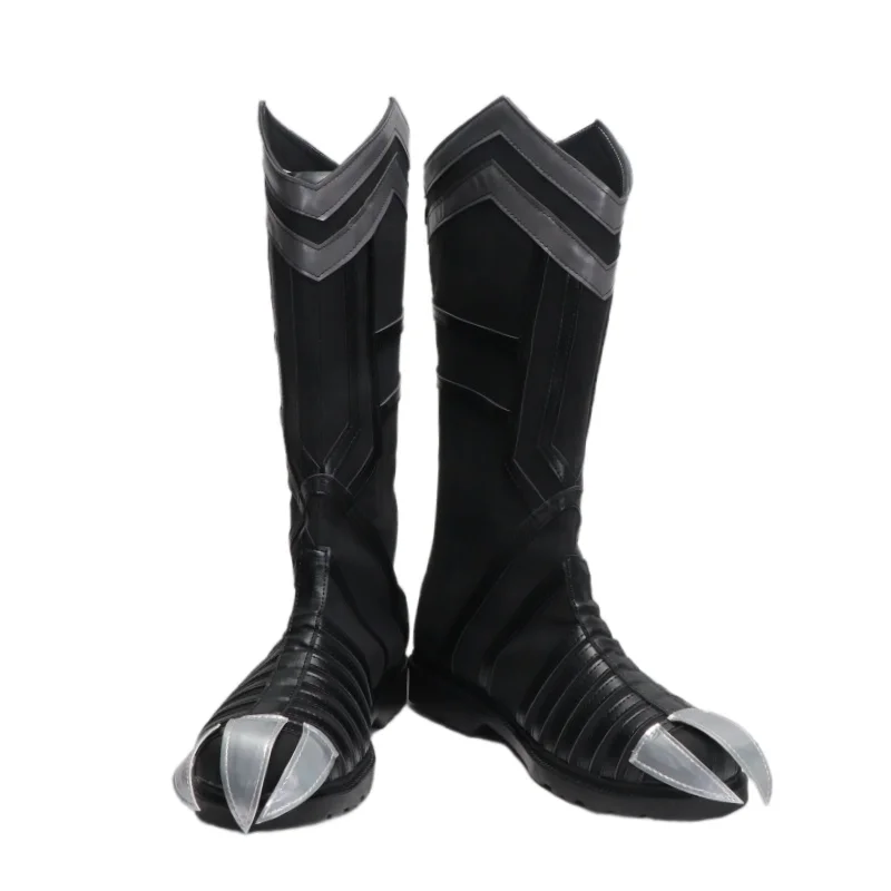 Black Cosplay Panther Shoes Boots Halloween Costume