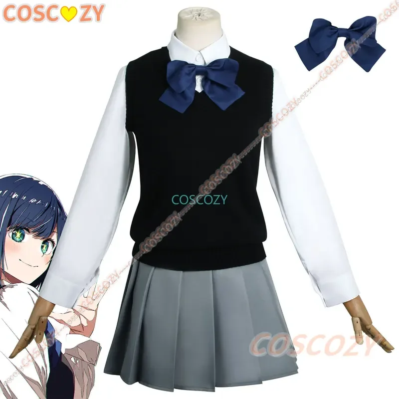 Cosplay Oshi no Ko Kurokawa Akane cosplay costume school girl uniform set Kurokawa Akane JK uniform student's summer shirt skirt