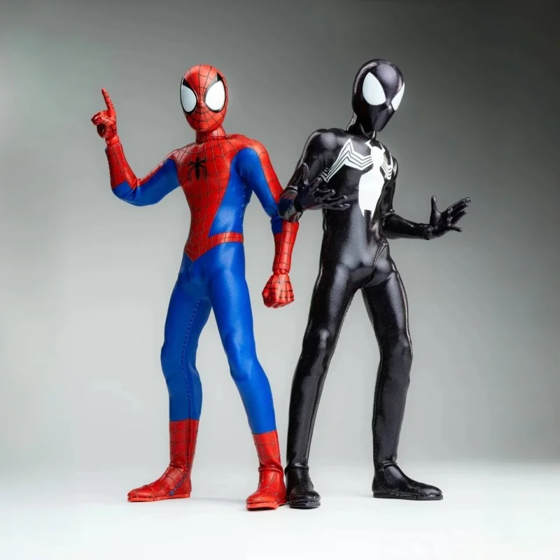 In Stock Spider-Man DB Toys Studio X 6in 1/12 Scale Male Soldier UltimateUltimate Black Symbiotic Spider-Man Action Figure Toys