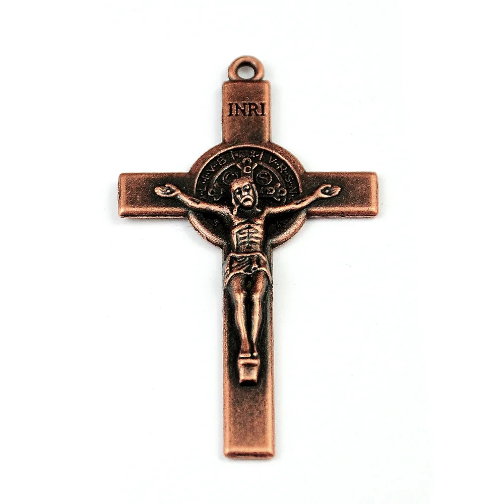 Bronze alloy jewelry accessories Catholic Rosary Alloy Accessories Jesus DIY jewelry wholesale