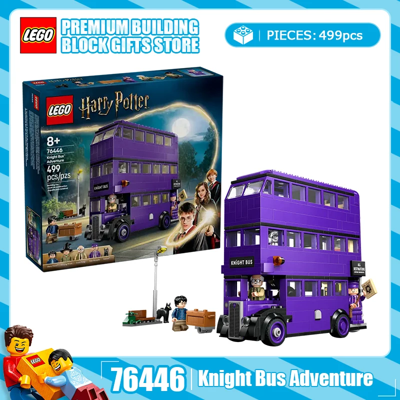 

LEGO Building Blocks Harry Potter Series 76446 Knight Bus Adventure Children's Assembled Toy Gift