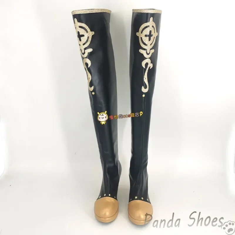 Lovelive Zhong Lanzhu Scarpe Cosplay Anime Cos Stivali Lunghi Comic Sho Ranju Costume Cosplay Prop Scarpe per Con Festa di Halloween