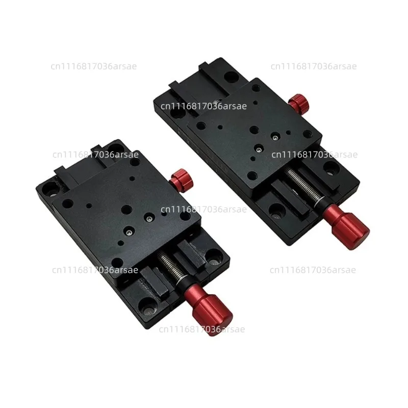 Manual Linear Translation Stage Travel Dovetail Guide Precision Fine Adjustment Slide Table