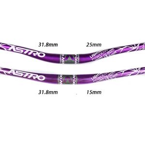 سبائك الألومنيوم غير لامع 3K 700 / 780x31.8mm مقود الدراجة لملحقات الدراجة mtb أفضل 12 مقود طائر مبيعا - رقم 4
