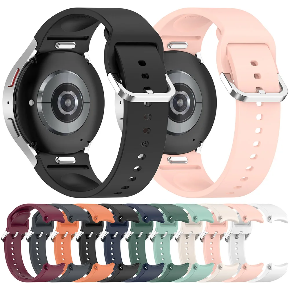 Ремешок силиконовый для Samsung Galaxy Watch 7/FE/6/6 Classic/5/5 Pro