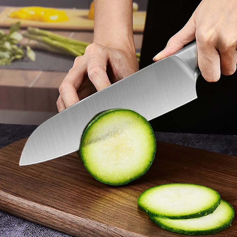 Kitchen Knife Chef Knife Slicer Ultra-sharp Stainless Steel Meat Chopping Cleaver Fish Vegetable Slicing Chop Butcher Knife