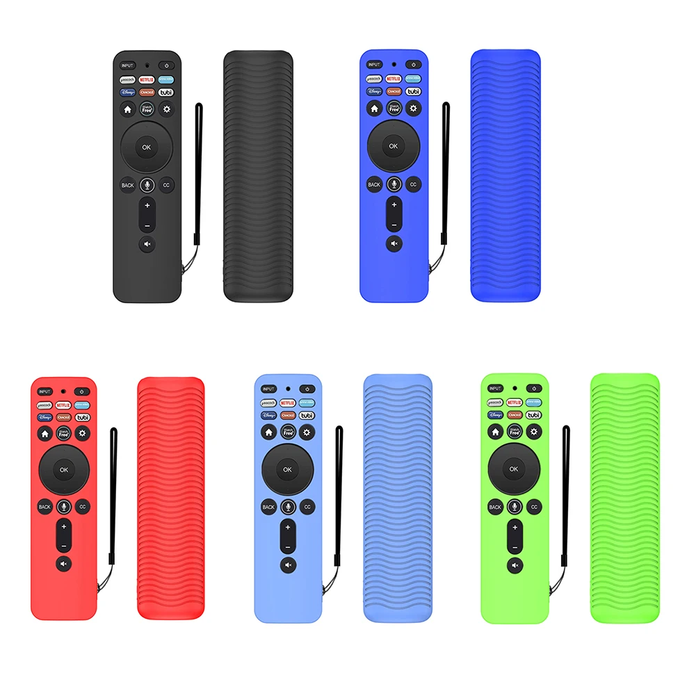 Remote Controller Cover with Lanyard Drop-proof Remote Control Case for VIZIO XRT-260 Television Accessories