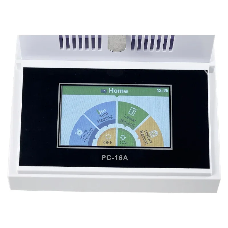 Grain Moisture Tester 0.001g Medical Food Halogen Light Laboratory Solid Moisture Analyzer