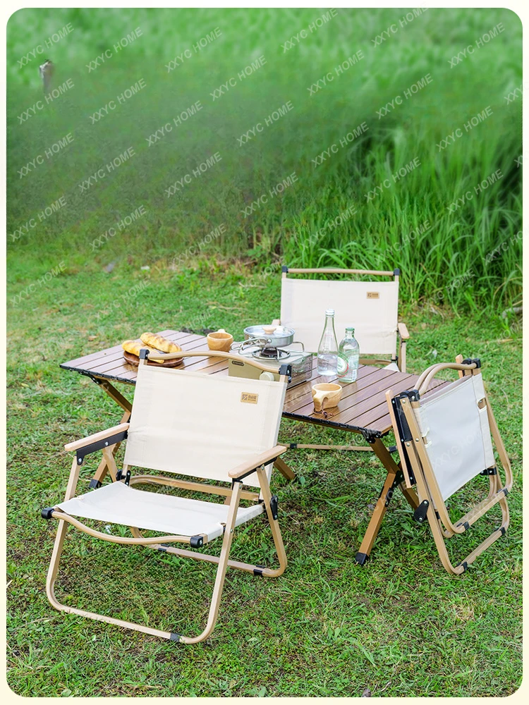 Outdoor Folding Chair Portable Camping Kermit Chair Ultralight Backrest Fishing Chair Leisure Beach Chair