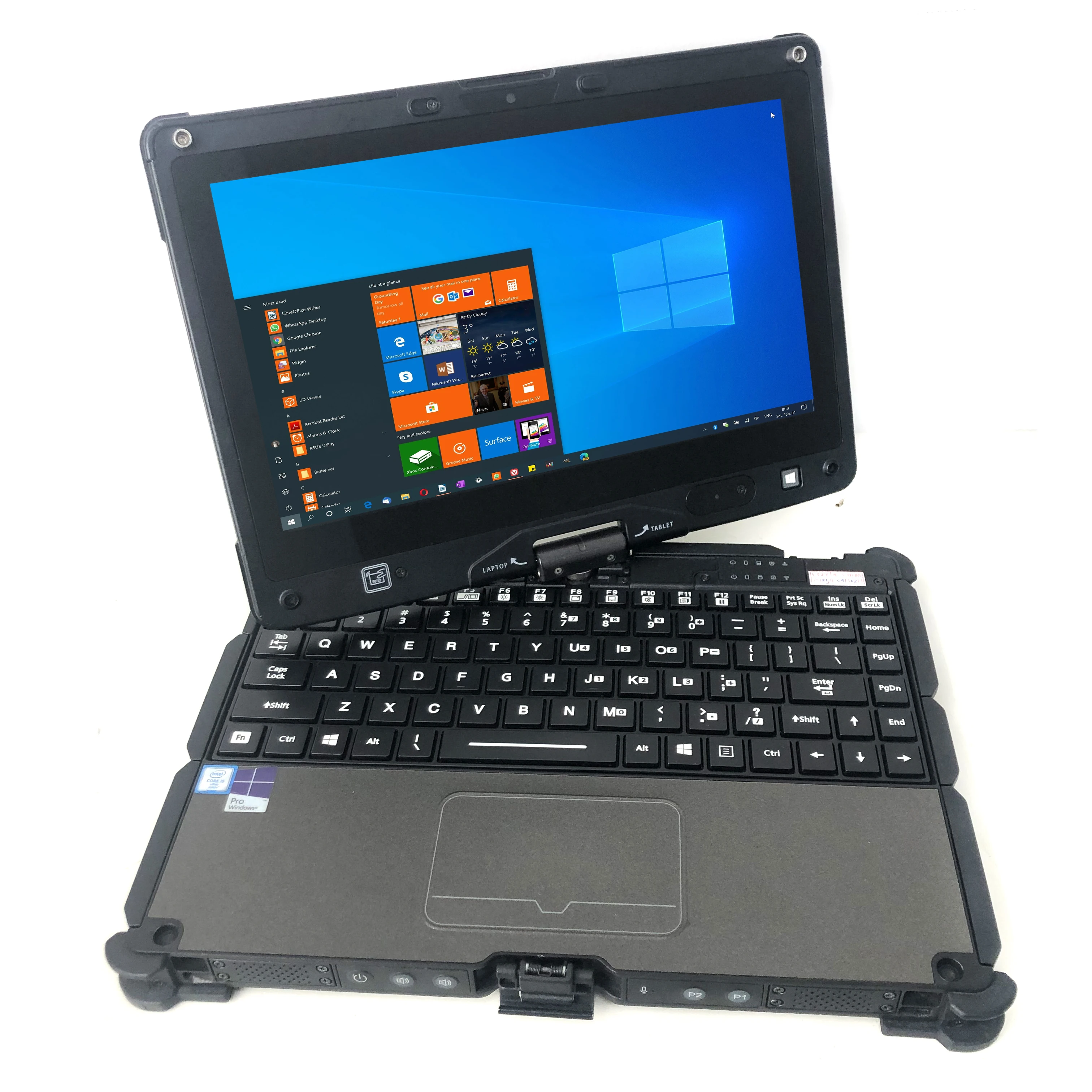 Laptop / Tablet Car Truck Excavator Forklift for toughbook for GETAC used installed diagnostic software best quality balance fee
