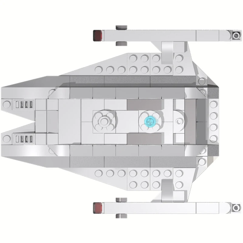 

251 шт. MOC Сиднейский класс Звездный корабль USS Дженлан Строительные блоки Рождественский подарок Инновационный комплект STEM для сборки Идеальный комплект