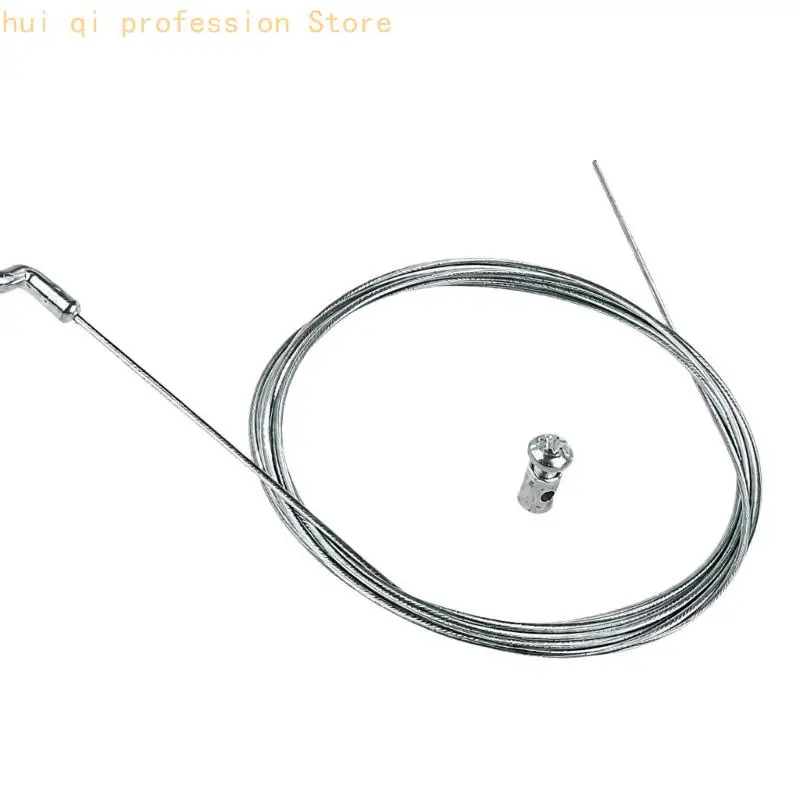 Gaszug mit gebogenem Z-Haken für Rasenmäher, 200 5 mm, Reparaturteil H8WE – Detail 3