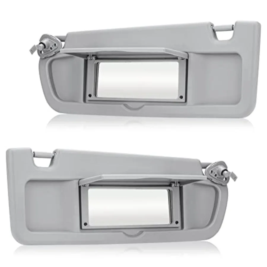 

Driver and Passenger Sun Visor for Honda Civic 2006 2007 2008 2009 2010 2011 EX LX Sedan SI Coupe Replace for 83280-SNA-A01ZA 8
