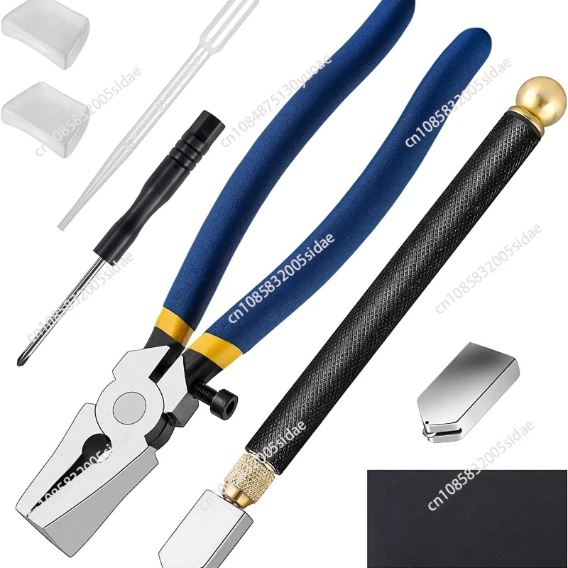 Glass Cutter Set Pen Knife Knife Factory Glass Cutting Knife Professional Colored Glass Cutting Pliers
