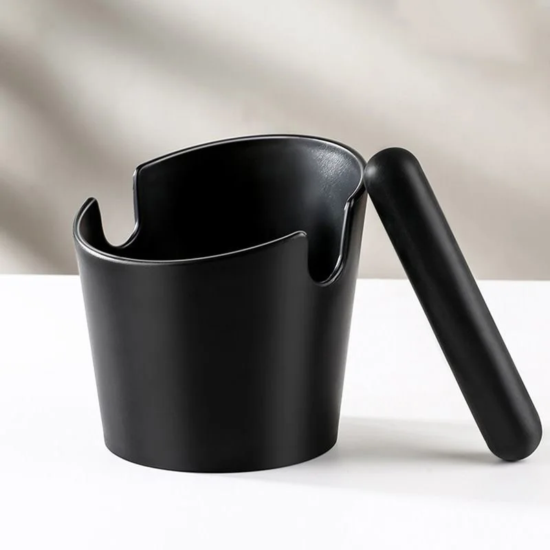 2 Stuks Koffie Klop Box Schokabsorberende Koffiemalen Afvalbak Voor Koffiedik Verwijderbare Klop Bar Anti-slip Espresso Dump Bin
