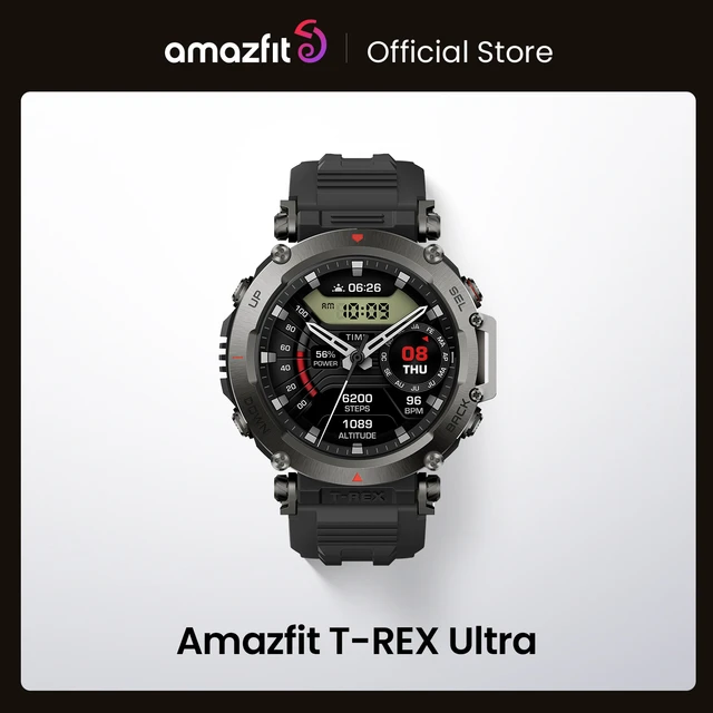 Amazfit-t-rex Ultra Smart Watch,GPS,47mm,20日間のバッテリー寿命,AndroidおよびiOS携帯用,新品 -  AliExpress