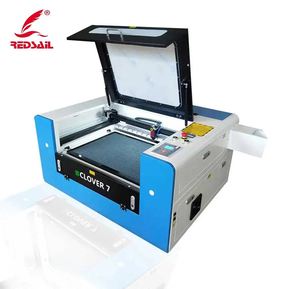 

50W Co2 Laser Cutting and Engraving Machine 700x500mm with RUIDA controller
