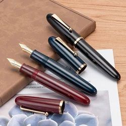 New Jinhao 9019 Resin Fountain Pen #8 EF F M Nib Writing Ink Pen with High Capacity Ink Converter Student Stationery Supplies