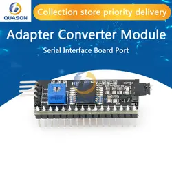 IIC I2C TWI SPI Serial Interface Board Port 1602 2004 LCD LCD1602 Adapter Plate LCD Adapter Converter Module PCF8574