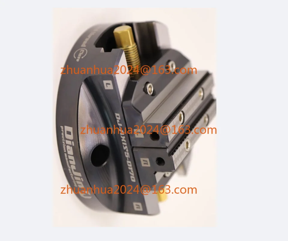 DJ-AIX5-D170 Integral Self-Centering Concentric Vice  4/5 Axis Machining High Accuracy Workholding Tool