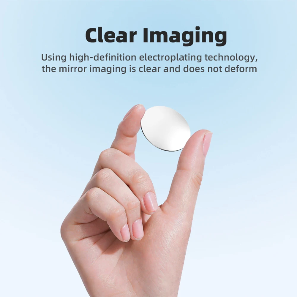 Universal Smartphone Selfie Vlog Mirror Compact Adhesive Mirror For IPhone Photo Video Vlog Photography Accessory Mini Portable