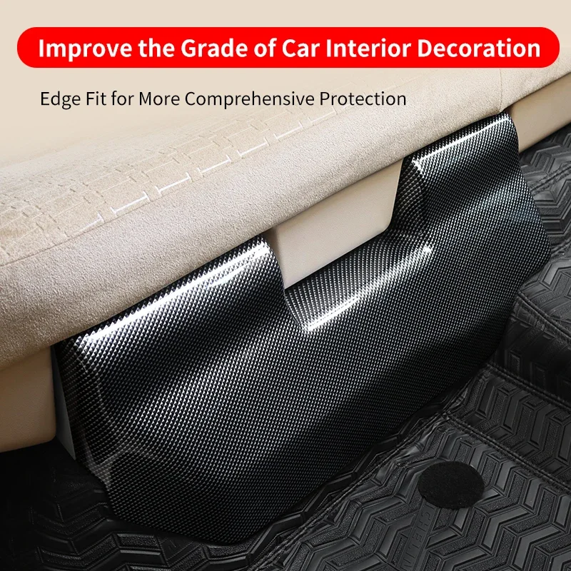 Dla Toyota Land Cruiser LC300 J300 2021-2025 Osłona dolna siedzenia, osłona przed kopnięciem, akcesoria do modyfikacji wnętrza