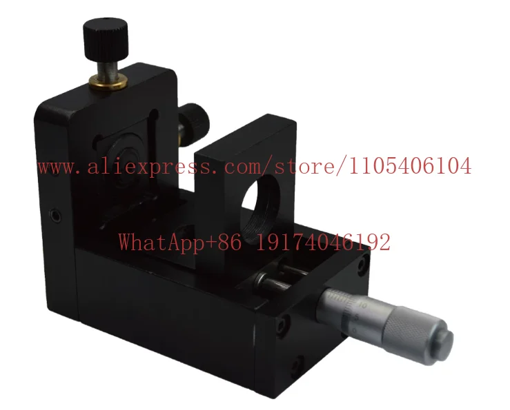 Precision Spatial Filter Microscope Objective and Pinhole Adjustment Holder Manual Optical Adjustment Holder