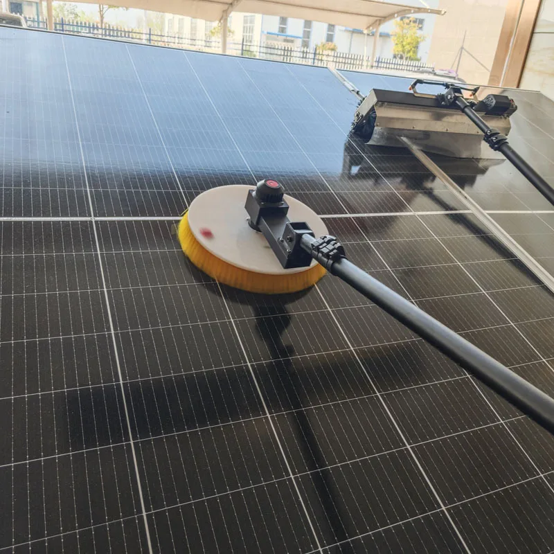 Máquina limpiadora de paneles solares Cepillo de limpieza de paneles solares PP