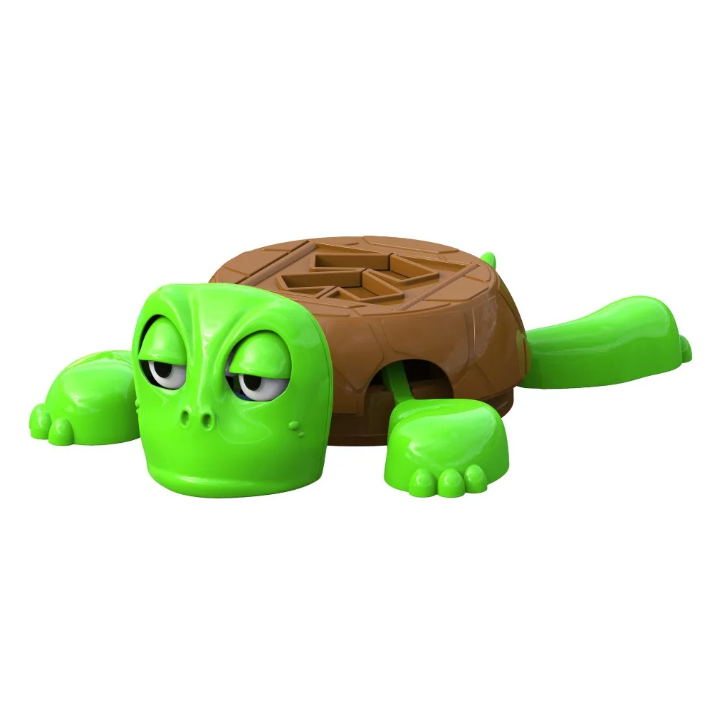 

DIY Assembly Turtle Cell Phone Bracket ABS Press Panicked Turtle Coaster Mug Holder Gaping Eyes Turtle Cup Pad Quirky Toys