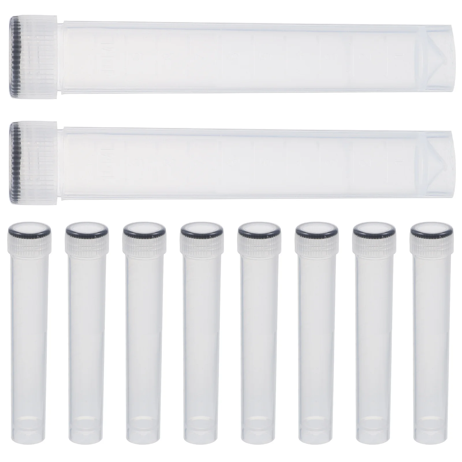 10Pcs 10Ml Plastic Freezing Tube Cryovial Sample Vial for Low Temperature Experiments Equipment 10Ml Freezing Tube