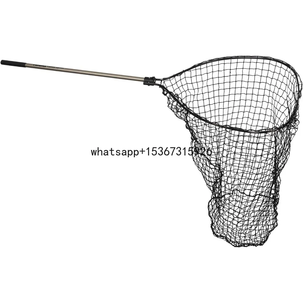 Power Catch Weighted Net | Coated Netting Fishing Net with Collapsible Handle | Available in Multiple Hoop Sizes