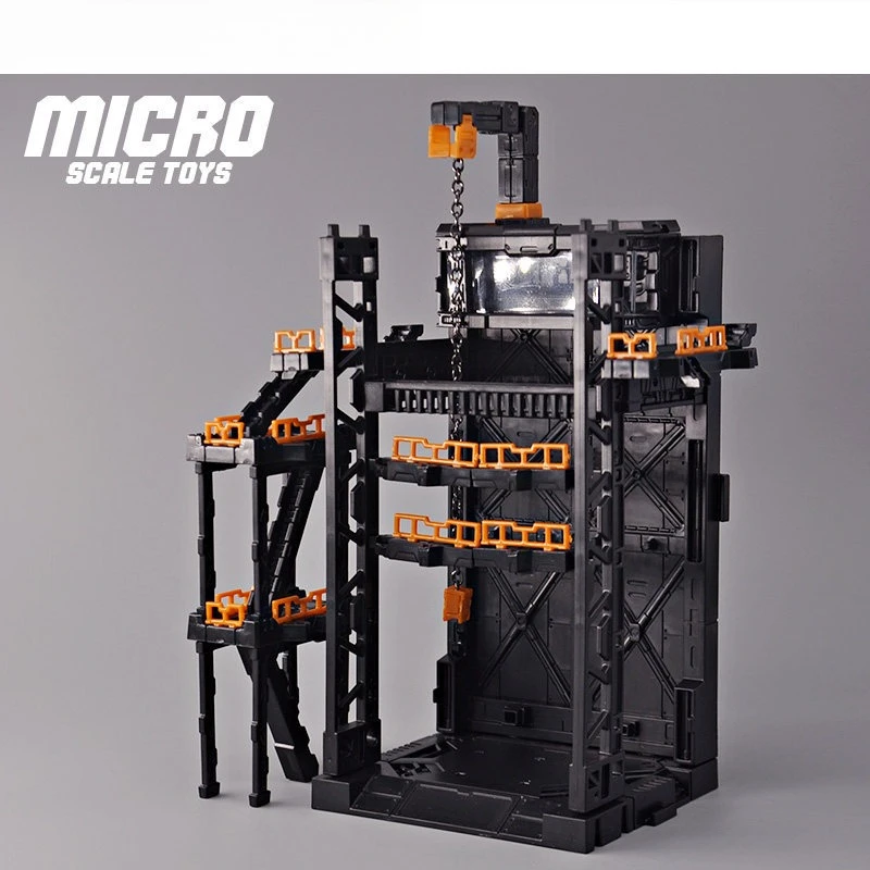 

Mobile Suit Base Model Kit 1/12 Scale, Awesome Mecha Hangar Diorama with Details, Building Set for Figure Photography & Display