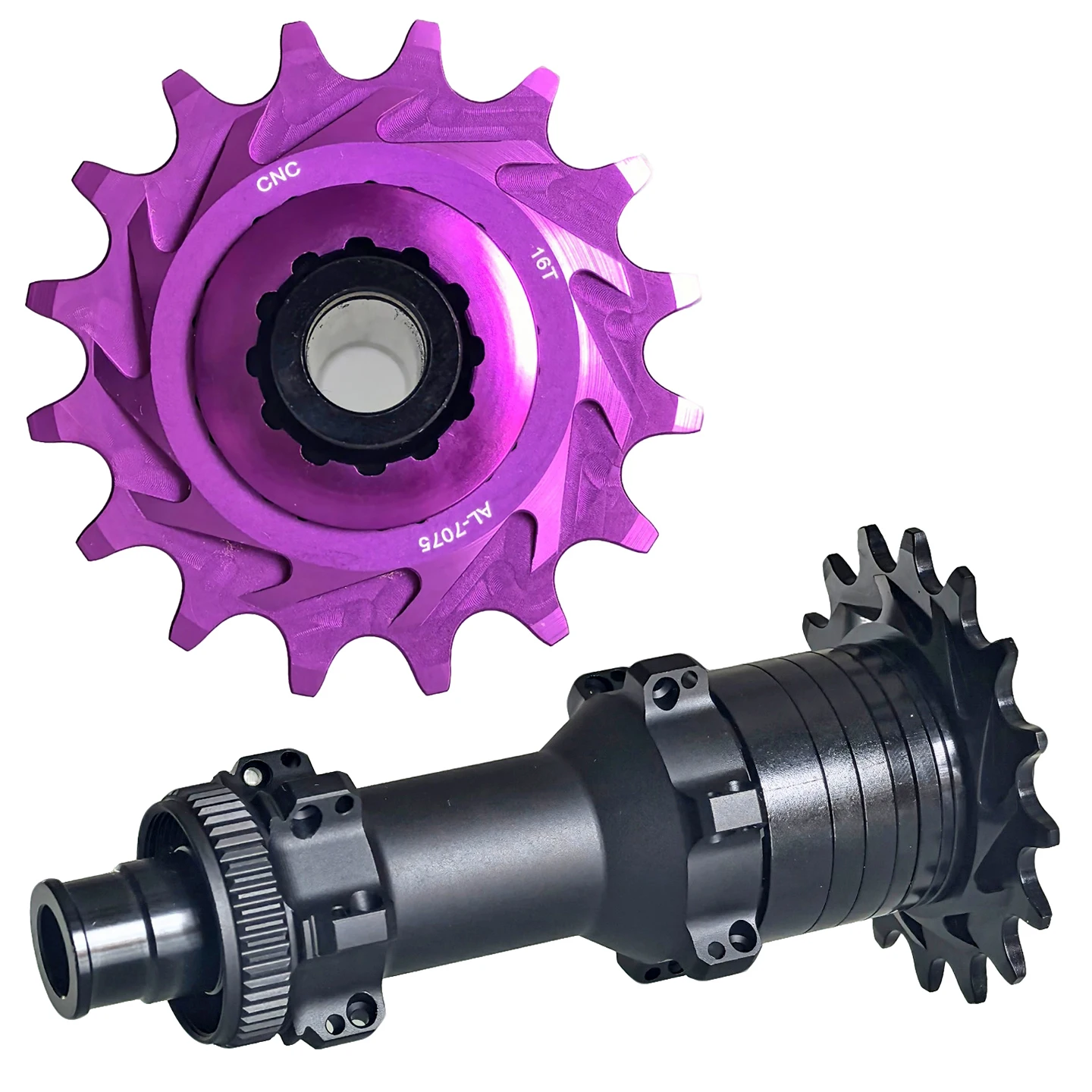 Single Speed Freewheel 16T 18T Tooth Slope Bike Climbing Bike Flywheel AM Downhill Bike Street Bikes MTB Modified 16t