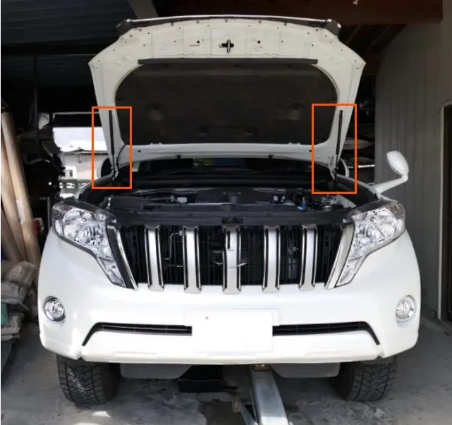 

Hood Dampers for Toyota Land Cruiser Prado J150 Lexus GX400/GX460 SUV 2009-2020 Front Bonnet Gas Struts Lift Support Shock Rods