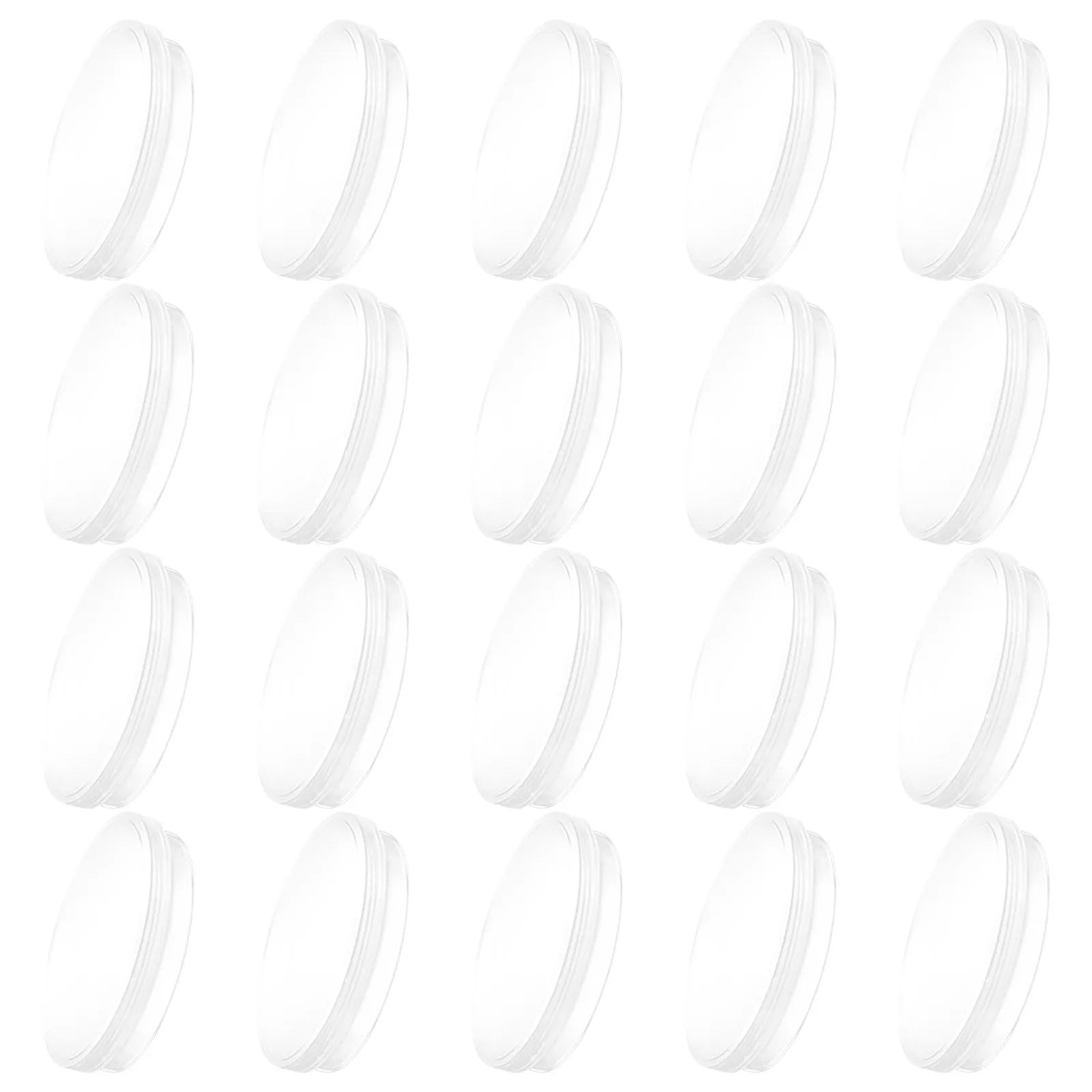 20Pcs 70mm Plastic Petri Dish Set for Childrens Science Projects Durable Reusable Safe Culture Yeast Plastic Petri Dish