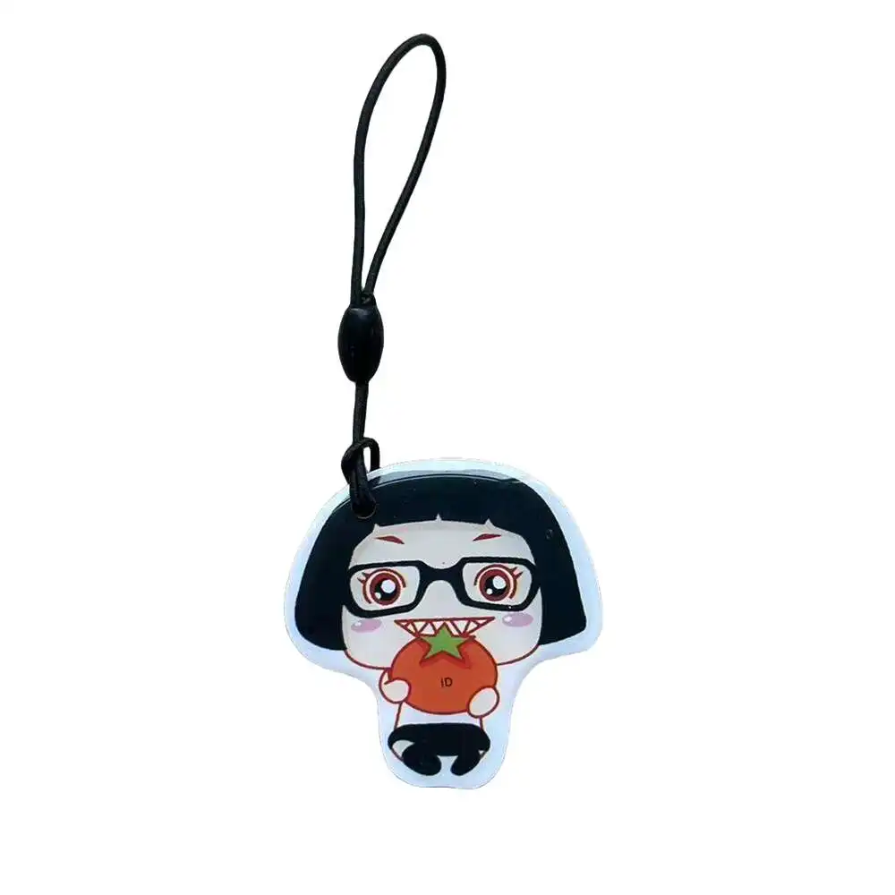 جديد 1 قطعة ID 125 كيلو هرتز EM4305 EM4205 إعادة الكتابة بطاقة فارغة الموجودة في قاعدة المفتاح مفاتيح تتفاعل سلسلة مفاتيح مقاومة للماء رمز العلامات التحكم في الوصول #2