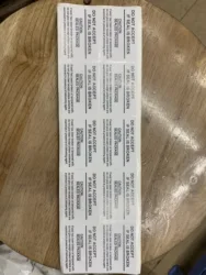 100pcs/lot 5 X 3.5 CM Seal Label Sticker For Sam LG Phone Package box sealing strip Free Ship