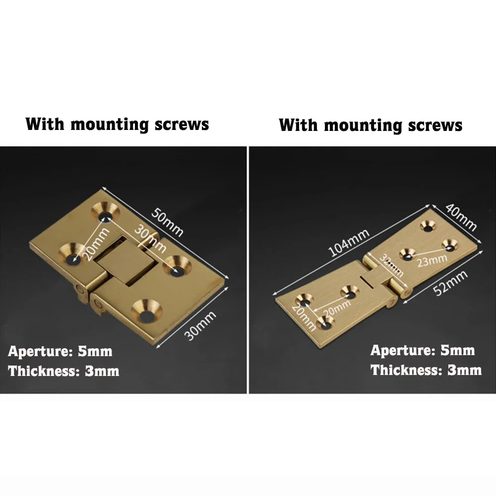 countertop hinges Thickened flap  with mounting screws