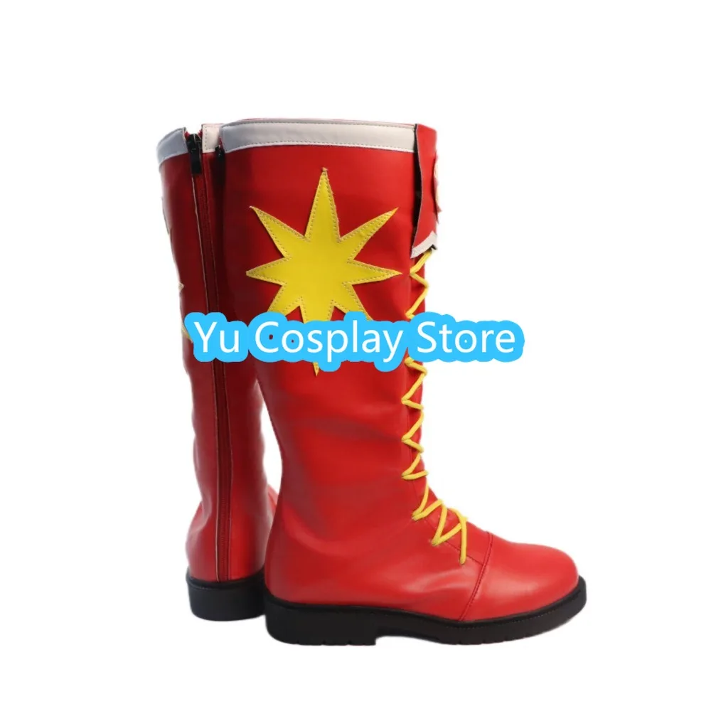 

Ichigo Hoshimiya Cosplay Shoes Custom Plus Size Idol Stage Boots Anime Expo 2D Performance Footwear
