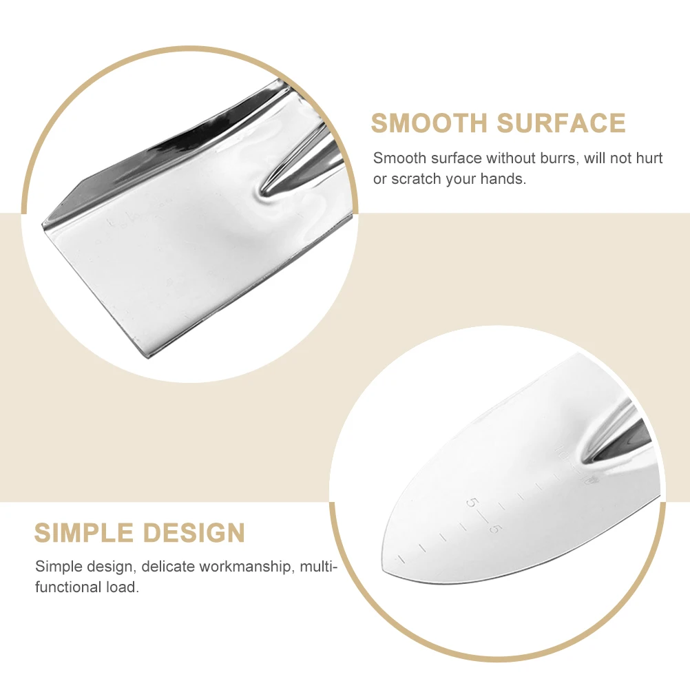 2pcs Multi-Function Garden Shovel Integrated Hand Trowel Portable For Digging Transplanting Lightweight Ergonomic Handle Flower