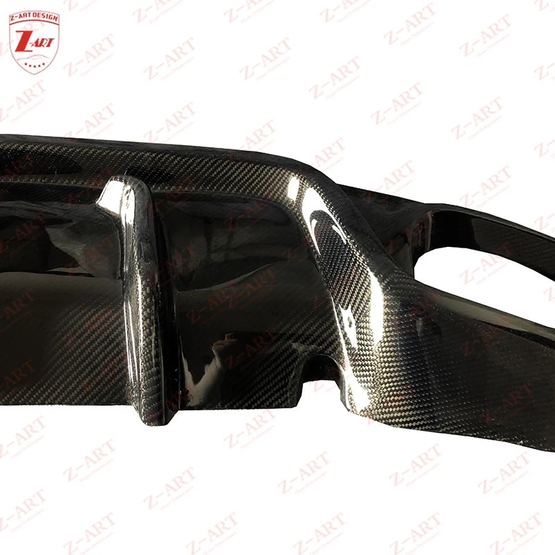 Z-ART 970.1 Carbon Fiber Rear Diffuser for Panamera Carbon Fiber Rear Lip for Porsche 970 Carbon Fiber Rear Chin 2010-2013